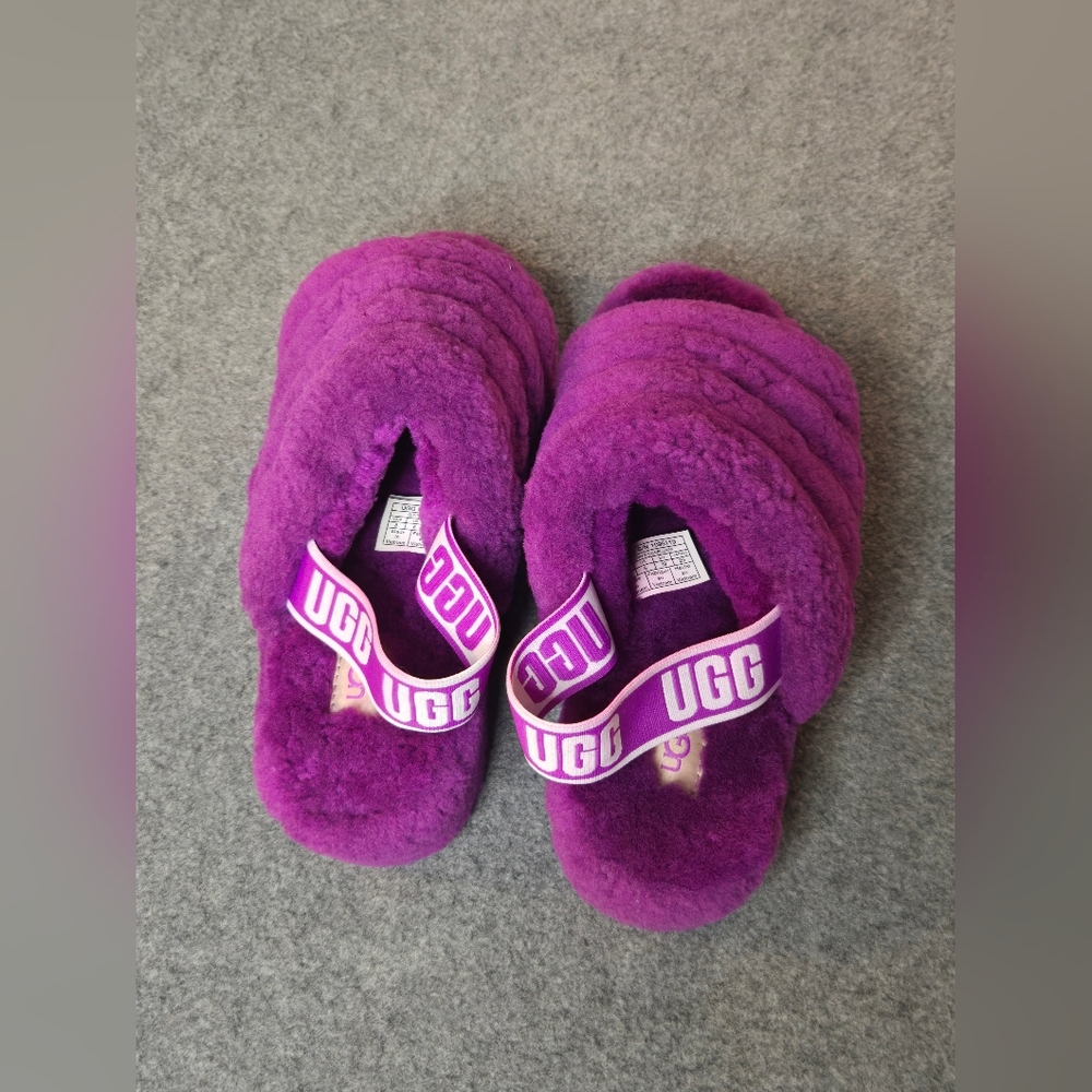 14. UGG | Fluff Yeah Slide – Bearylicious – Size 8 - Picture 2 of 7
